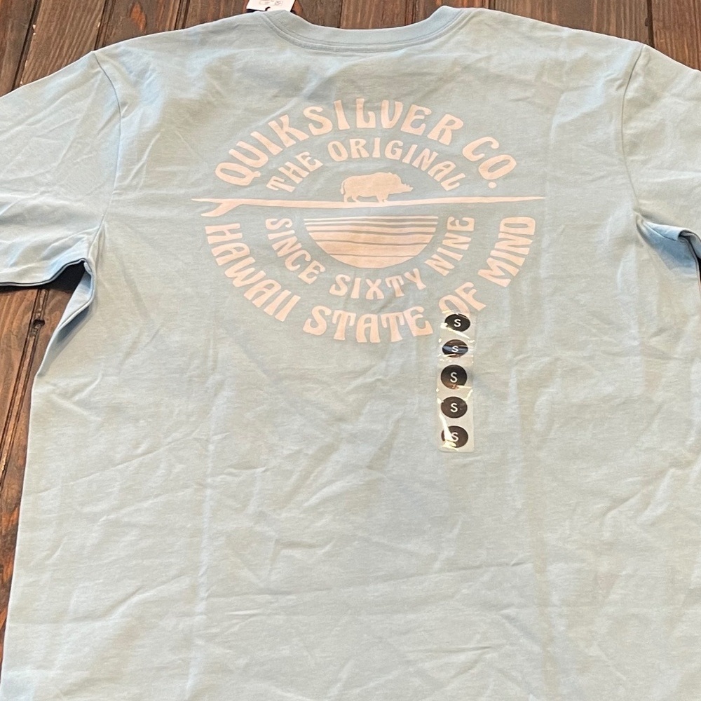 QUICKSILVER HAWAII TEE PREMIUM T-SHIRT NWT